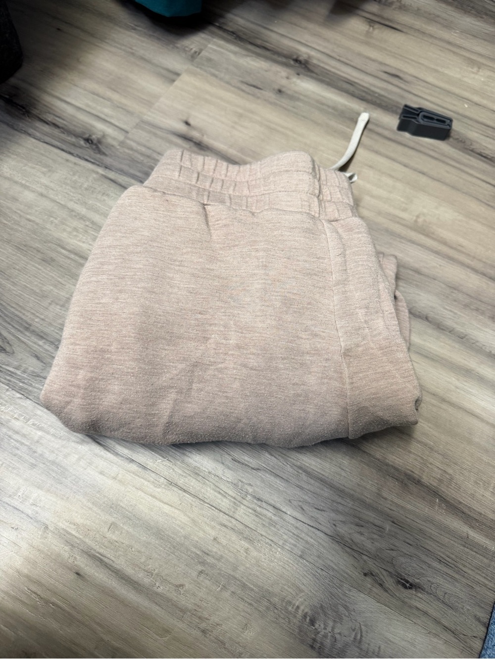 Varley Knit Drawstring Joggers - Blush Pink